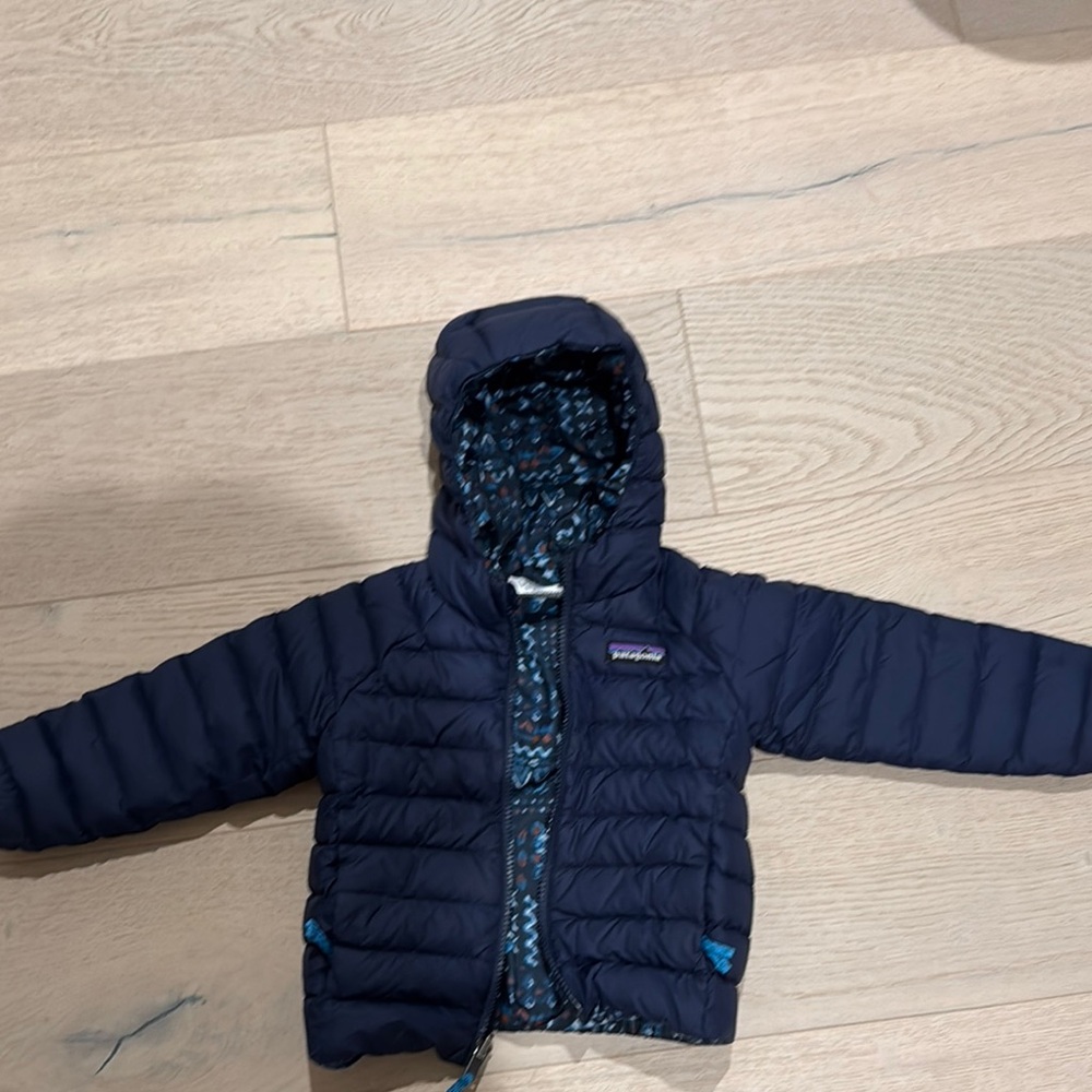 Patagonia Navy Puffer Jacket